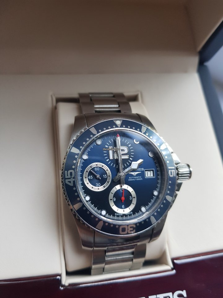 IMG_9081 Longines HydroConquest Mens watch Unisex Automatic Steel L3.644.4.96.6 Replica 7