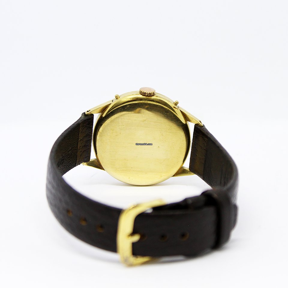 IMG_9081 Movado Mens watch Unisex Manual winding Yellow gold 4776 Replica 7