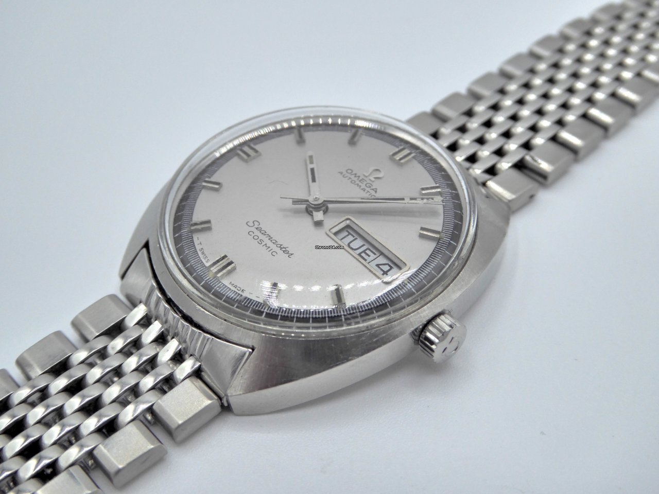 IMG_9081 Omega Seamaster Mens watch Unisex Automatic Steel 166.036 Replica 7