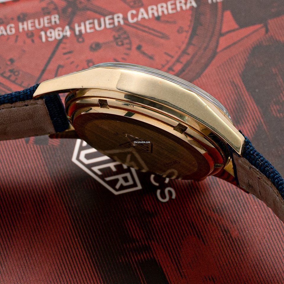 IMG_9081 TAG Heuer Carrera Mens watch Unisex Manual winding Yellow gold CS3140 Replica 7
