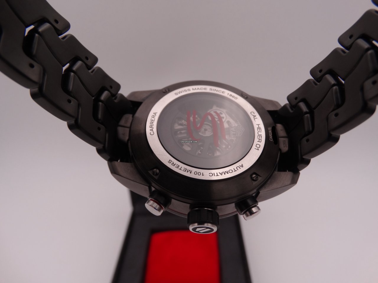 TAG Heuer Carrera Calibre HEUER 01 Mens watch Unisex Automatic Steel CAR2A1L.BA0688 Replica 7