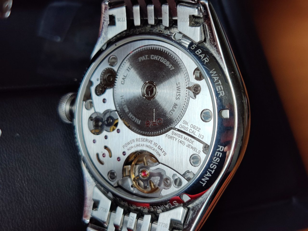 IMG_9081 Oris Artelier Calibre 113 Mens watch Unisex Manual winding Steel 01 113 7738 4063 Replica 7