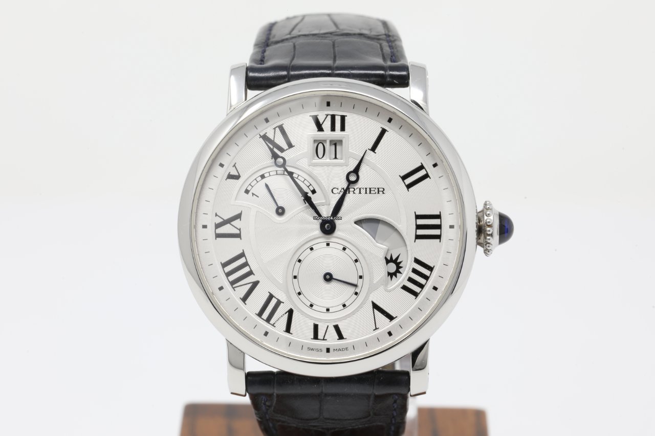 Cartier Rotonde de Cartier Mens watch Unisex Automatic Steel W1556368 Replica 7