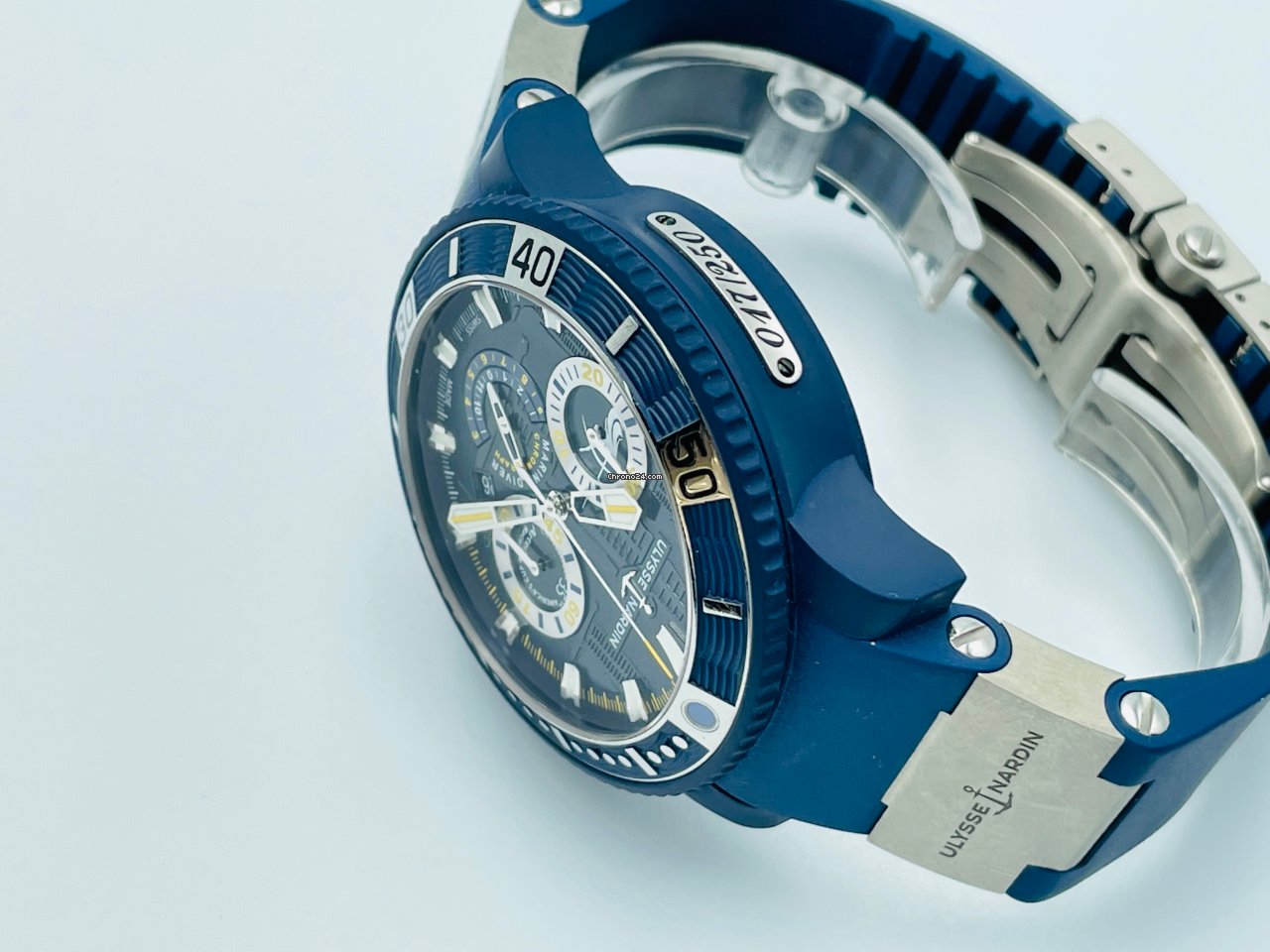 IMG_9081 Ulysse Nardin Mens watch Unisex Automatic Plastic 353-98 ARTEMIS Replica 7