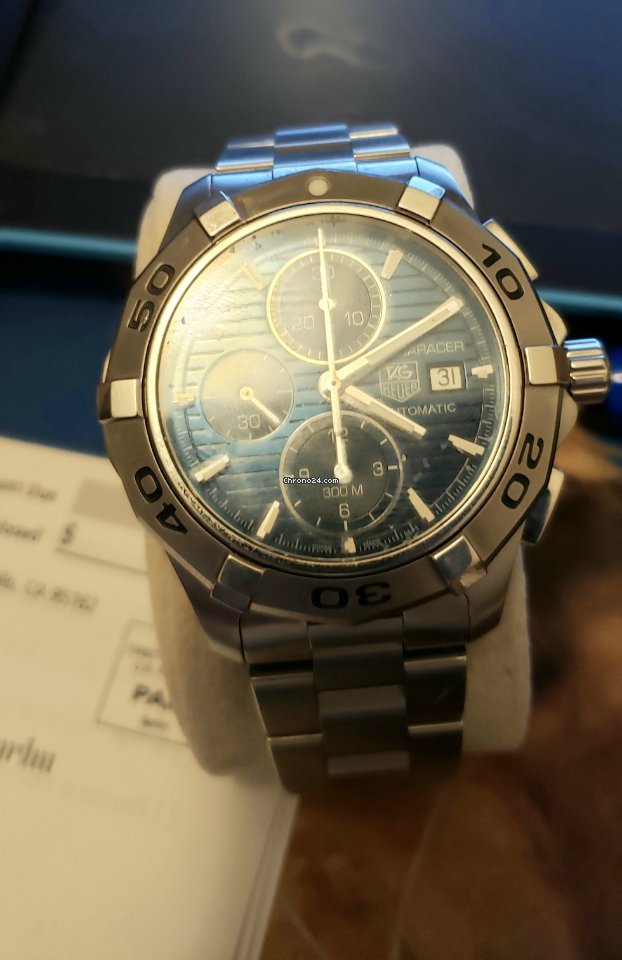 IMG_9081 TAG Heuer Aquaracer 300M Mens watch Unisex Automatic Steel CAP2112 Replica 7