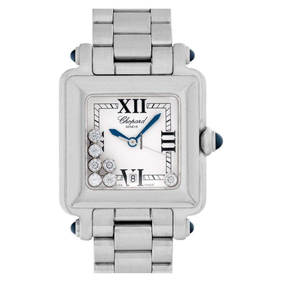 IMG_9081 Chopard Happy Sport Womens watch Quartz Steel 27 8349-23 Replica 7
