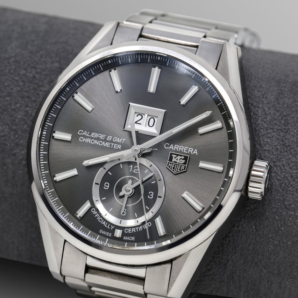 IMG_9081 TAG Heuer Carrera Calibre 8 Mens watch Unisex Automatic Steel WAR5012.BA0723 Replica 7