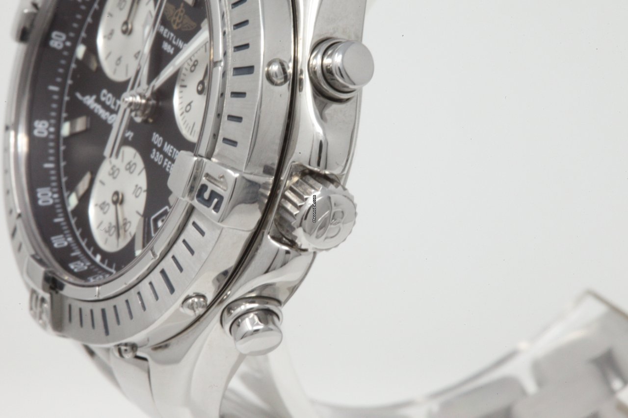 IMG_9081 Breitling Colt Mens watch Unisex Quartz Steel A53350 Replica 7