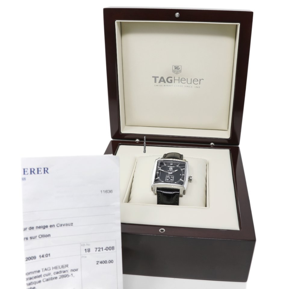 IMG_9081 TAG Heuer Monaco Calibre 6 Mens watch Unisex Automatic Steel WW2110-0 Replica 7
