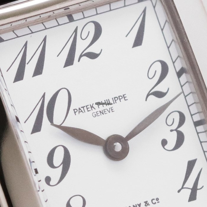 IMG_9081 Patek Philippe Gondolo Quartz White gold 4824G-001 Replica 7