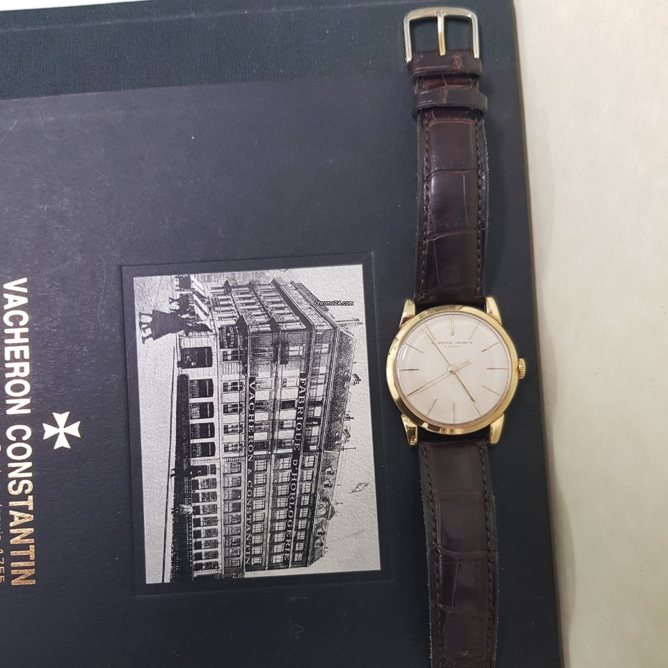 Vacheron Constantin Mens watch Unisex Manual winding Yellow gold 6033 Replica 7