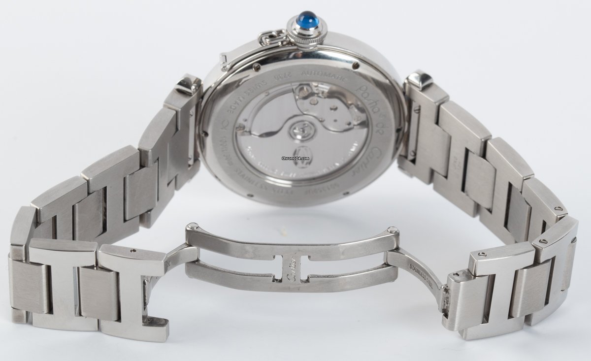 IMG_9081 Cartier Pasha Mens watch Unisex Automatic Steel W31072M7 Replica 7