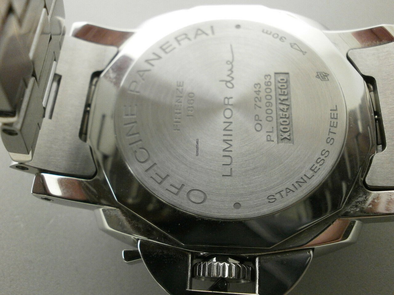 Panerai Mens watch Unisex Automatic Steel 1124 Replica 7