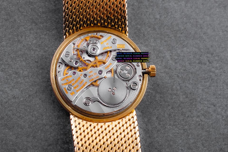 IMG_9081 Vacheron Constantin Womens watch Manual winding Yellow gold 6898 Replica 7