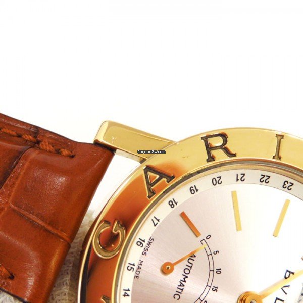 IMG_9081 Bulgari Bulgari Automatic Yellow gold BB38GLAC Replica 7