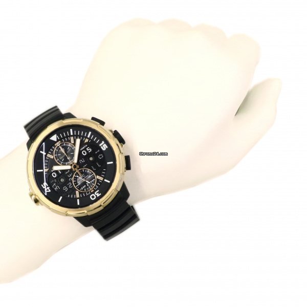 IMG_9081 IWC Aquatimer Perpetual Calendar Digital Date-Month Automatic Red gold IW379401 Replica 7