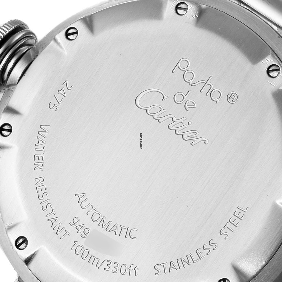 IMG_9081 Cartier Pasha C Mens watch Unisex Automatic Steel W31044M7 Replica 7