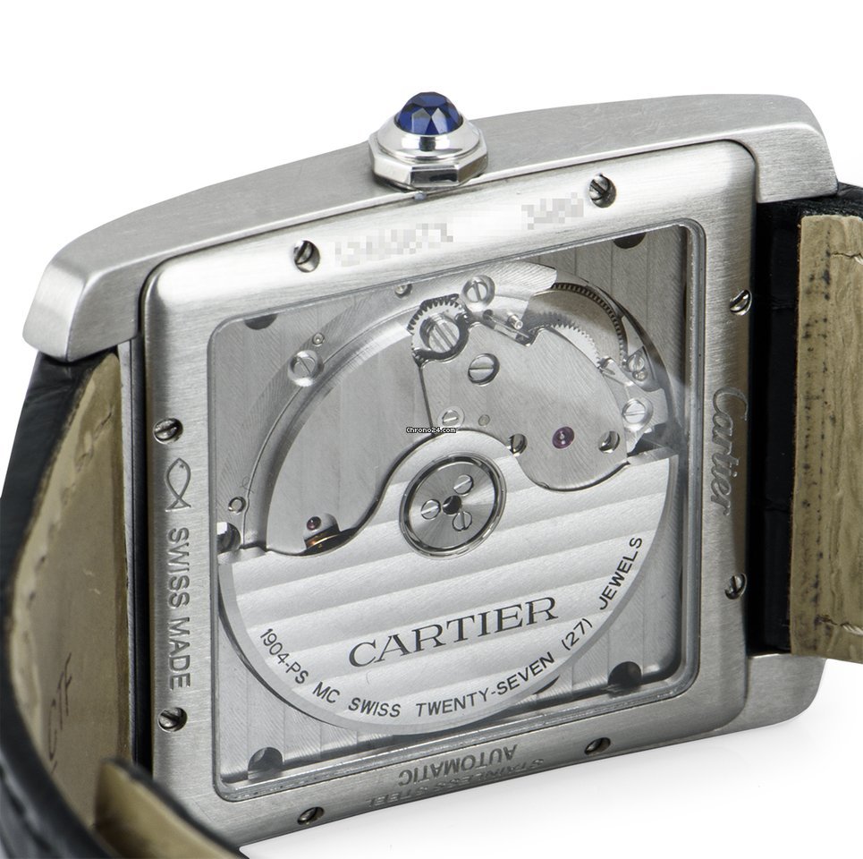 Cartier Tank MC Mens watch Unisex Automatic Steel W5330003 Replica 7