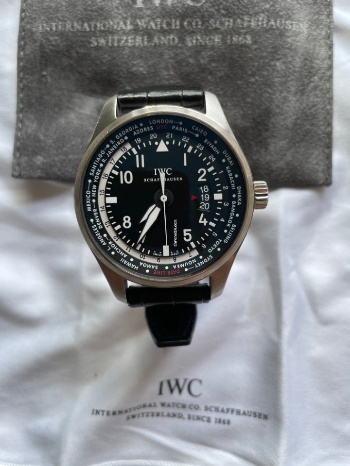 IWC Pilot Worldtimer Mens watch Unisex Automatic IWIW326201 Replica 7