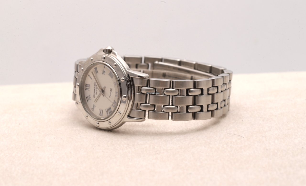 IMG_9081 Raymond Weil Tango Womens watch Quartz Steel 5560 Replica 7