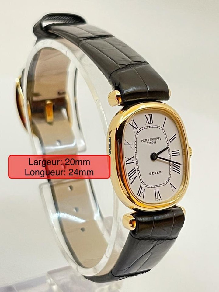 IMG_9081 Patek Philippe Golden Ellipse Womens watch Manual winding Yellow gold 4464 Replica 7