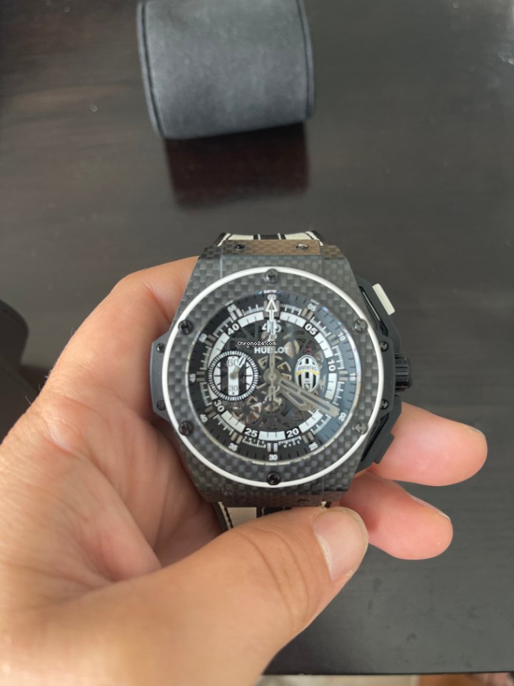 IMG_9081 Hublot King Power Mens watch Unisex Automatic Carbon 716.QX.1121.VR.JUV13 Replica 7