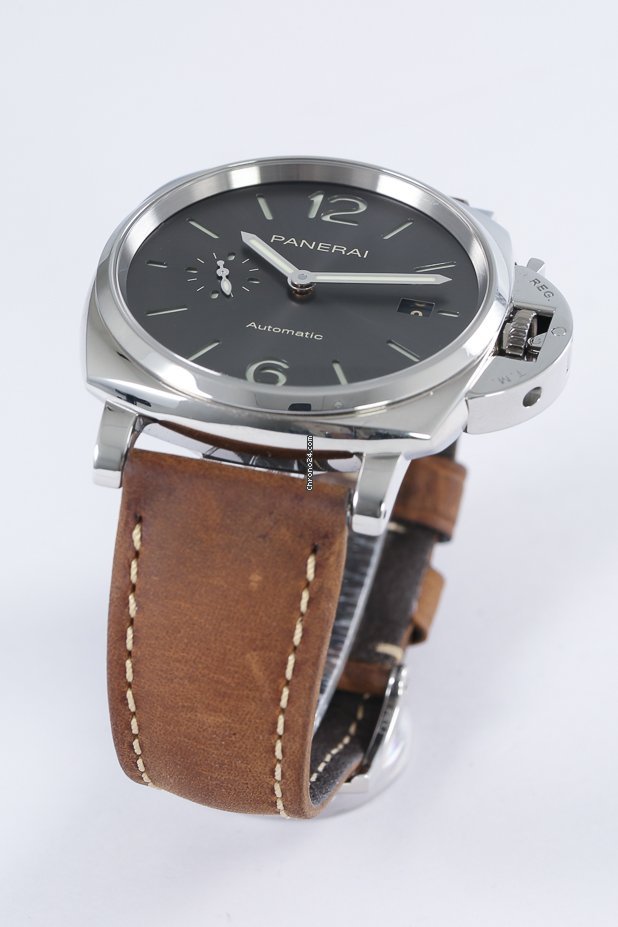 IMG_9081 Panerai Luminor Due Mens watch Unisex Automatic Steel PAM 00904 Replica 7