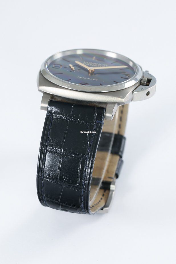 IMG_9081 Panerai Luminor Due Mens watch Unisex Automatic Titanium PAM 00729 Replica 7