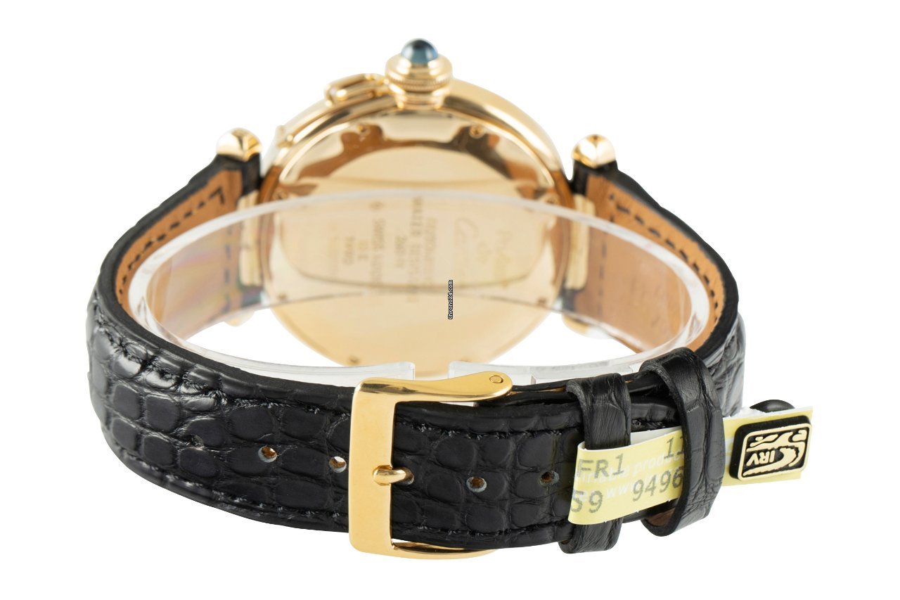 Cartier Pasha Mens watch Unisex Automatic Yellow gold 1990 Replica 7