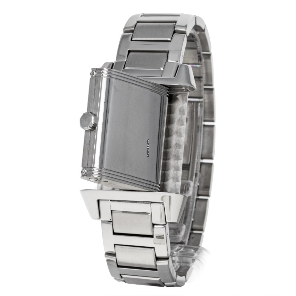 IMG_9081 Jaeger-LeCoultre Reverso Squadra Lady Womens watch Quartz Steel 234.8.47 Replica 7