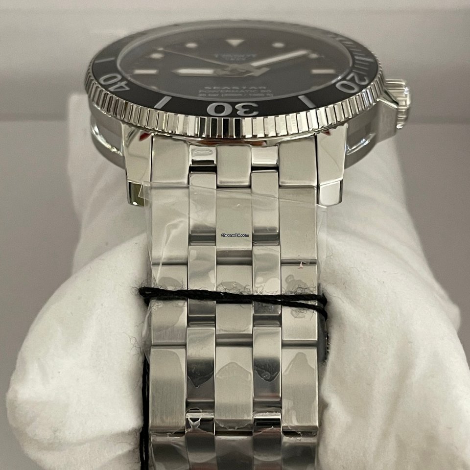 Tissot Seastar 1000 Mens watch Unisex Automatic Steel T120.407.11.091.01 Replica 7