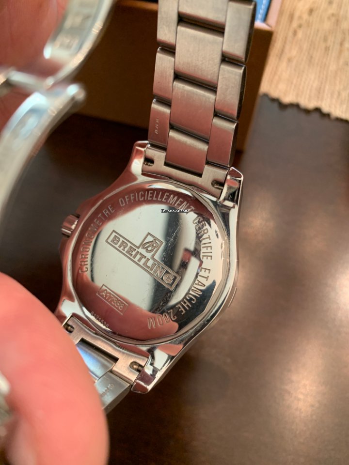 IMG_9081 Breitling Colt Automatic Mens watch Unisex Automatic Steel A1738811 BD44 173A Replica 7