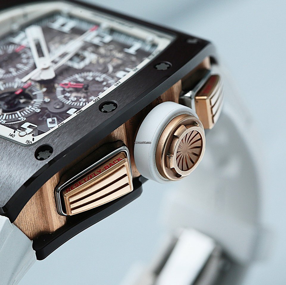 IMG_9081 Richard Mille RM 011 Mens watch Unisex Automatic Ceramic RM011 AO RG-TZP-Z Replica 7