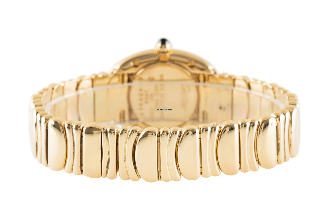 IMG_9081 Cartier Baignoire Womens watch Quartz Yellow gold 1954 Replica 7