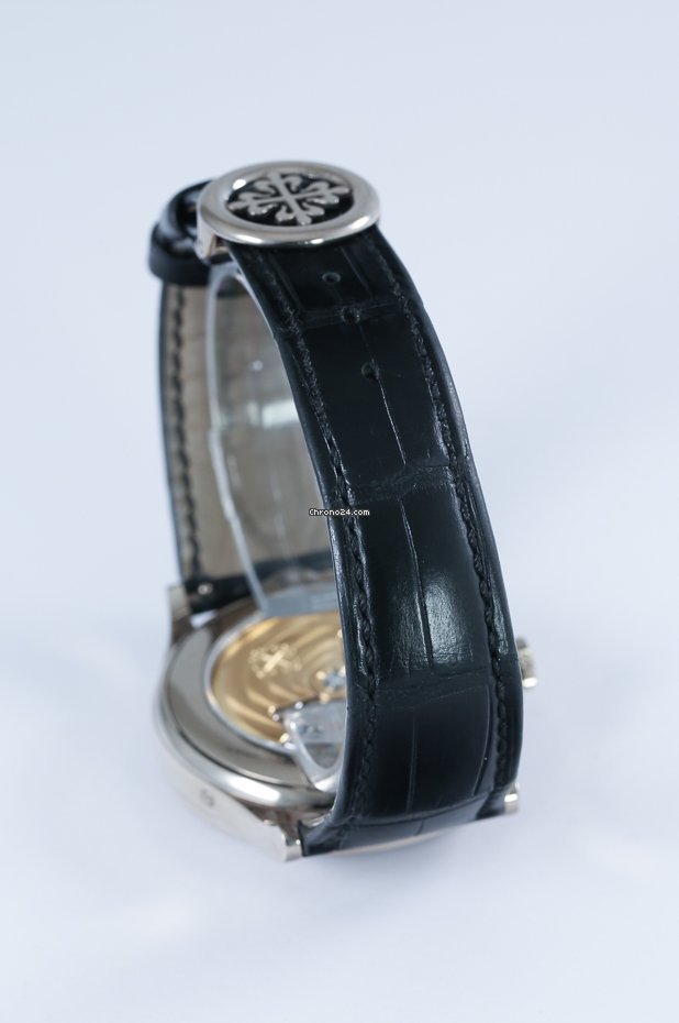 IMG_9081 Patek Philippe Annual Calendar Mens watch Unisex Automatic White gold 5396G-014 Replica 7