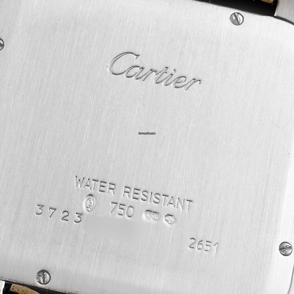 Cartier Santos Dumont Mens watch Unisex Manual winding White gold W2007051 Replica 7