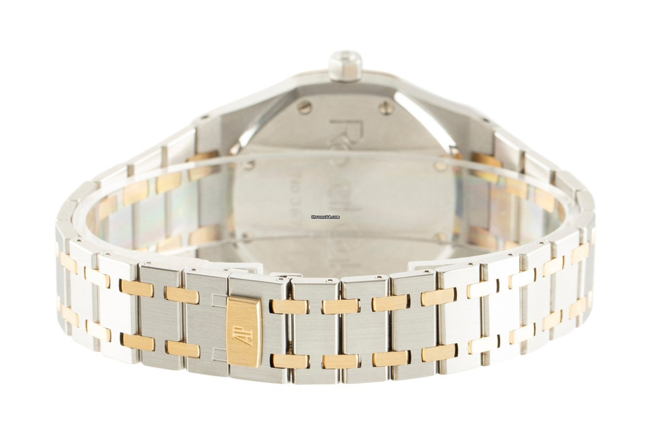 IMG_9081 Audemars Piguet Royal Oak Day-Date Mens watch Unisex Automatic Gold Steel 25572SA.0.0477SA.01 Replica 7