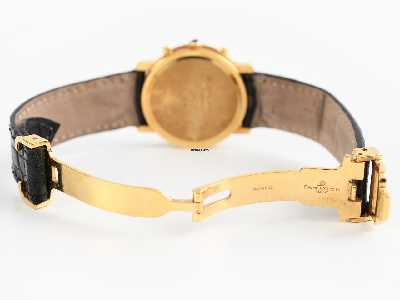 IMG_9081 Baume & Mercier Riviera Womens watch Quartz Yellow gold 86604 050 2087 582 Replica 7