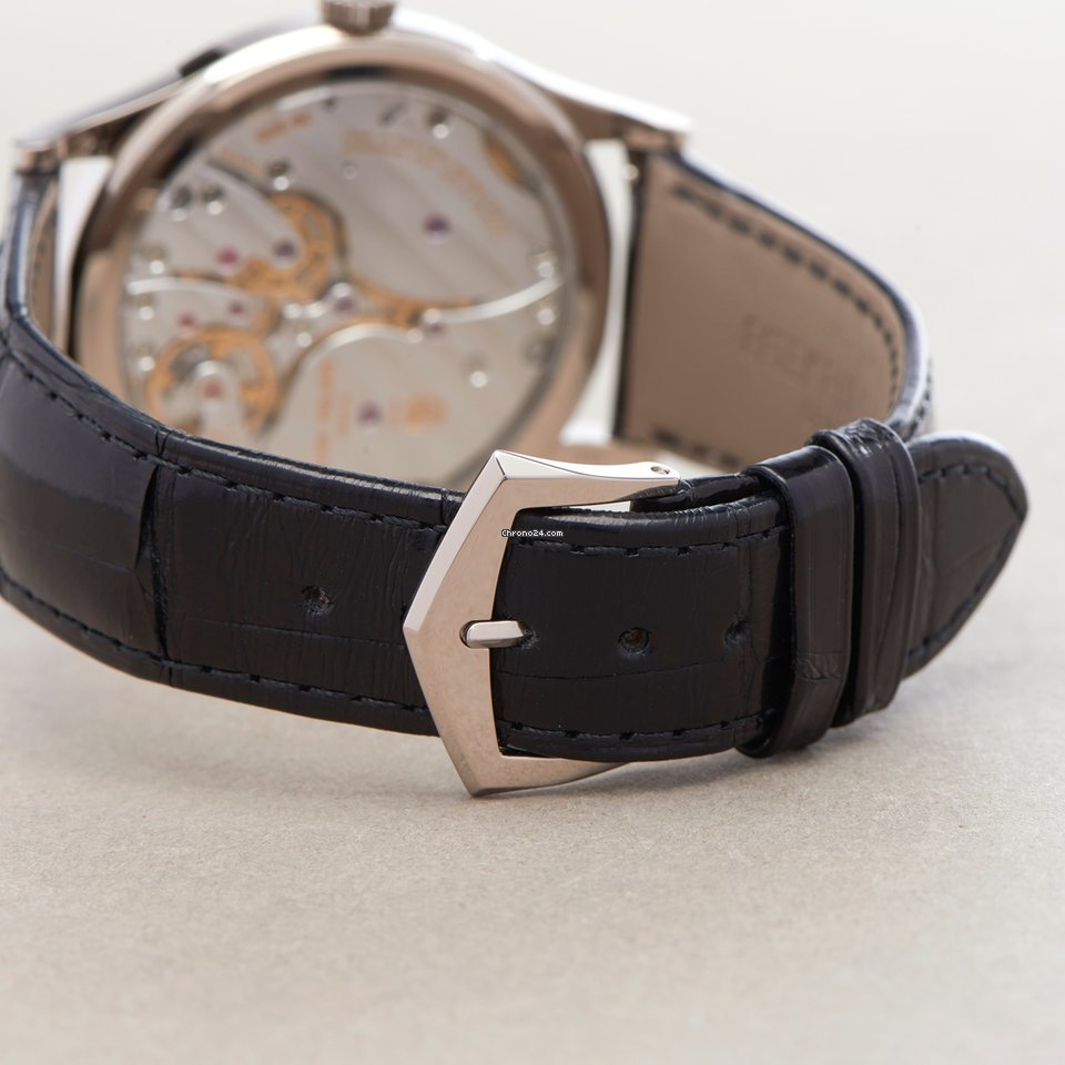 Patek Philippe Calatrava Mens watch Unisex Manual winding White gold 6119G-001 Replica 7