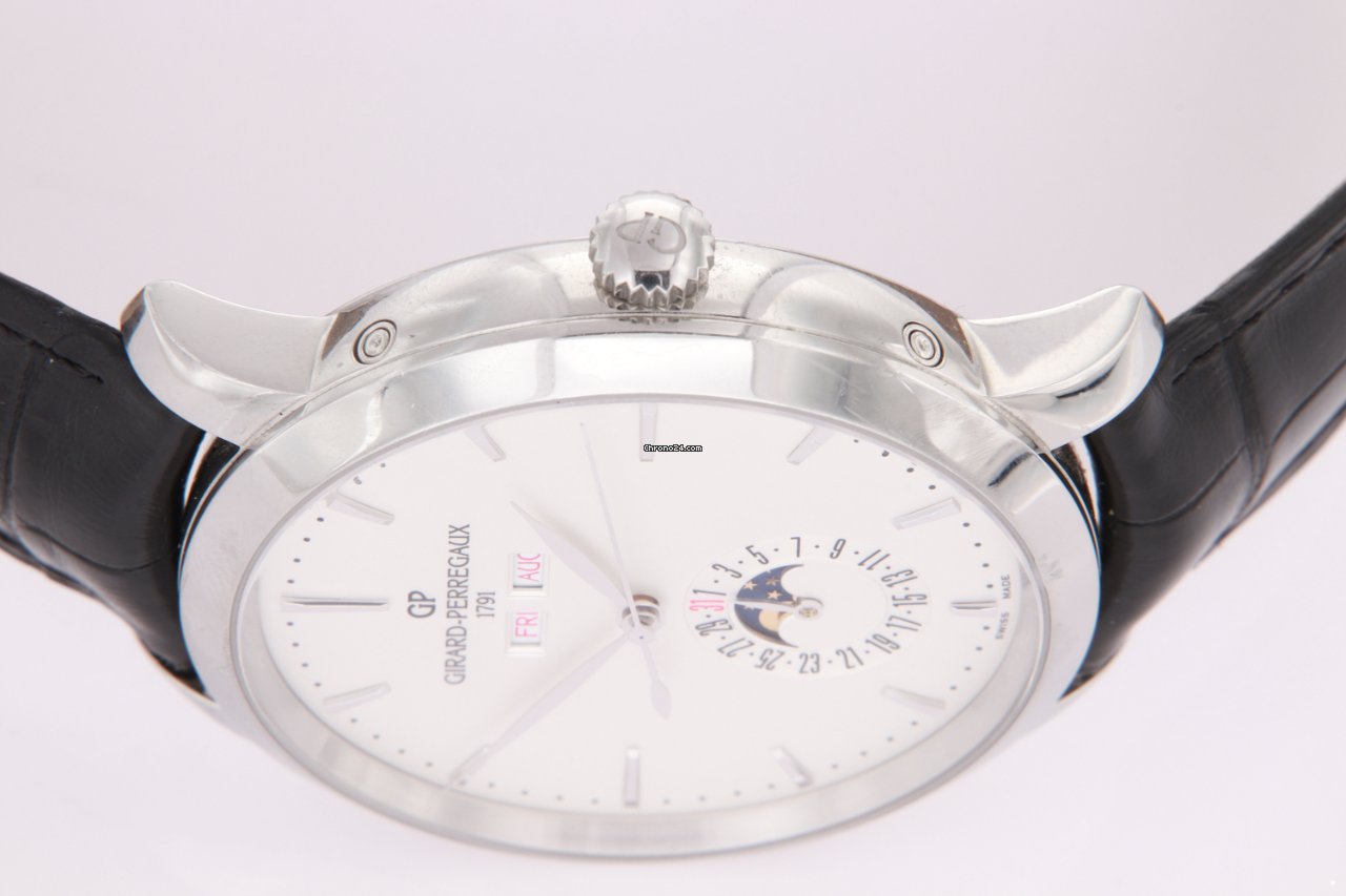 IMG_9081 Girard Perregaux 1966 Mens watch Unisex Automatic Steel 49535-11-131-BB60 Replica 7