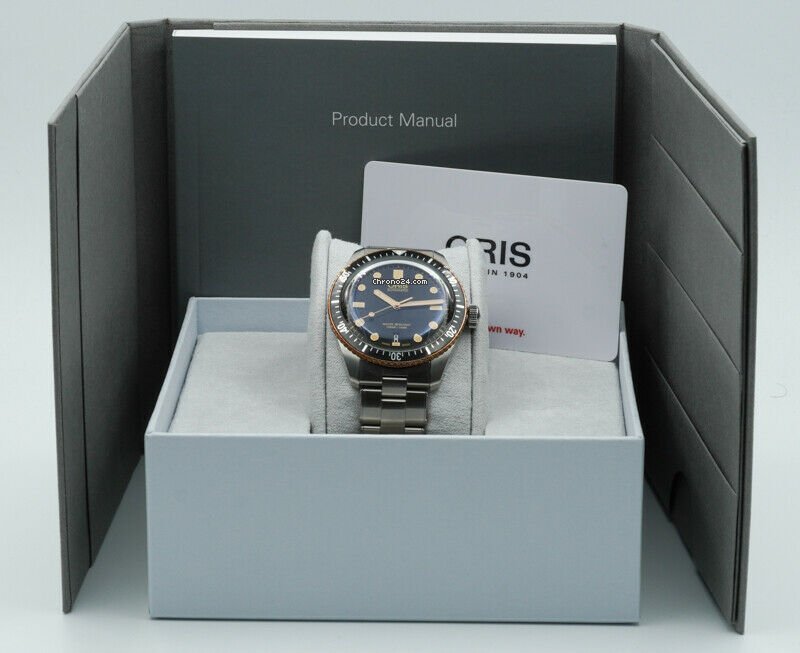 IMG_9081 Oris Divers Sixty Five Mens watch Unisex Automatic Steel 0173377074354 Replica 7