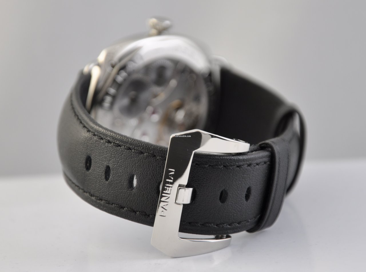 IMG_9081 Panerai Radiomir Mens watch Unisex Manual winding Steel PAM 00210 Replica 7