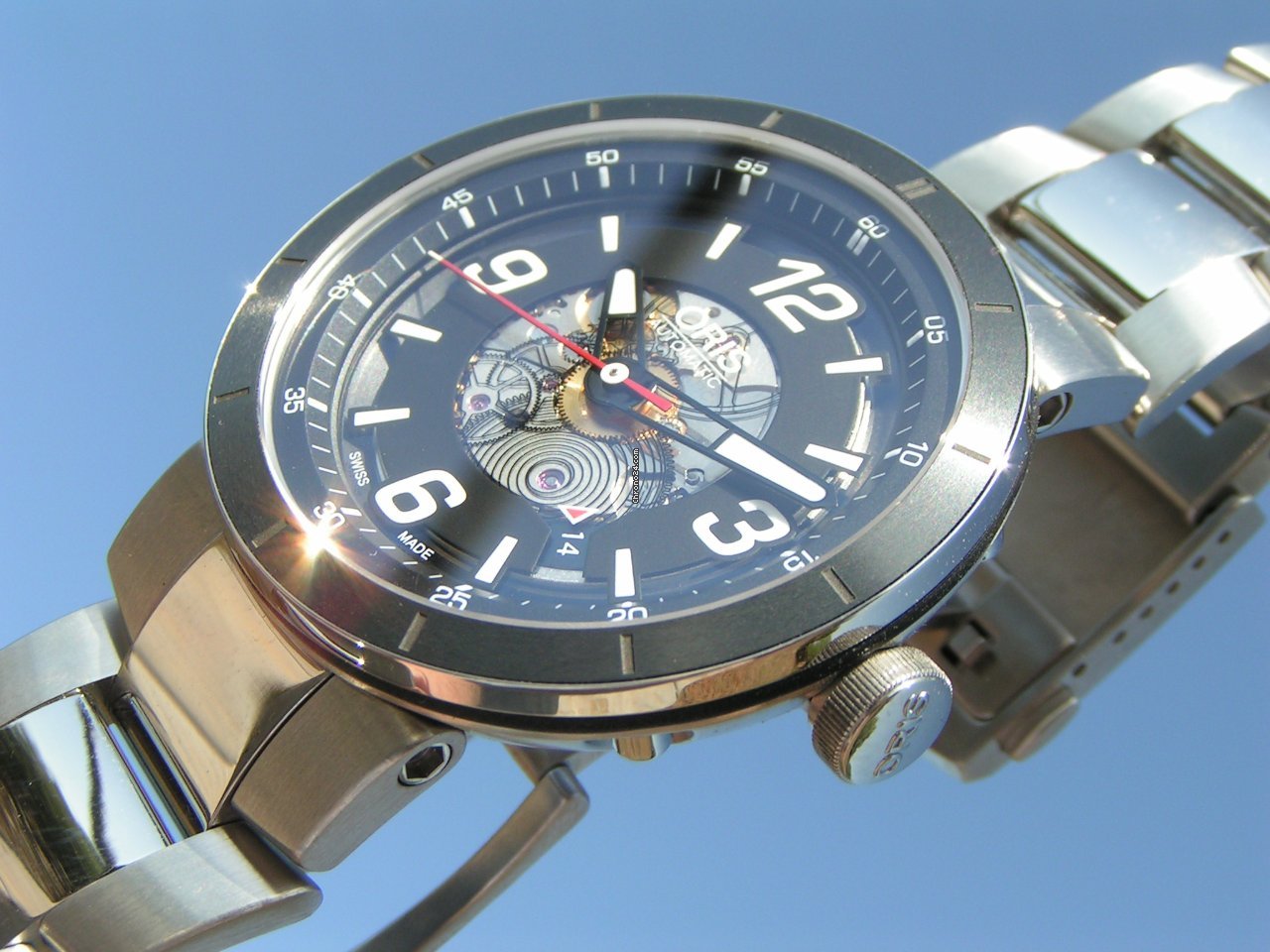 IMG_9081 Oris TT1 Mens watch Unisex Automatic Steel 01 733 7668 4114-07 8 25 10 Replica 7