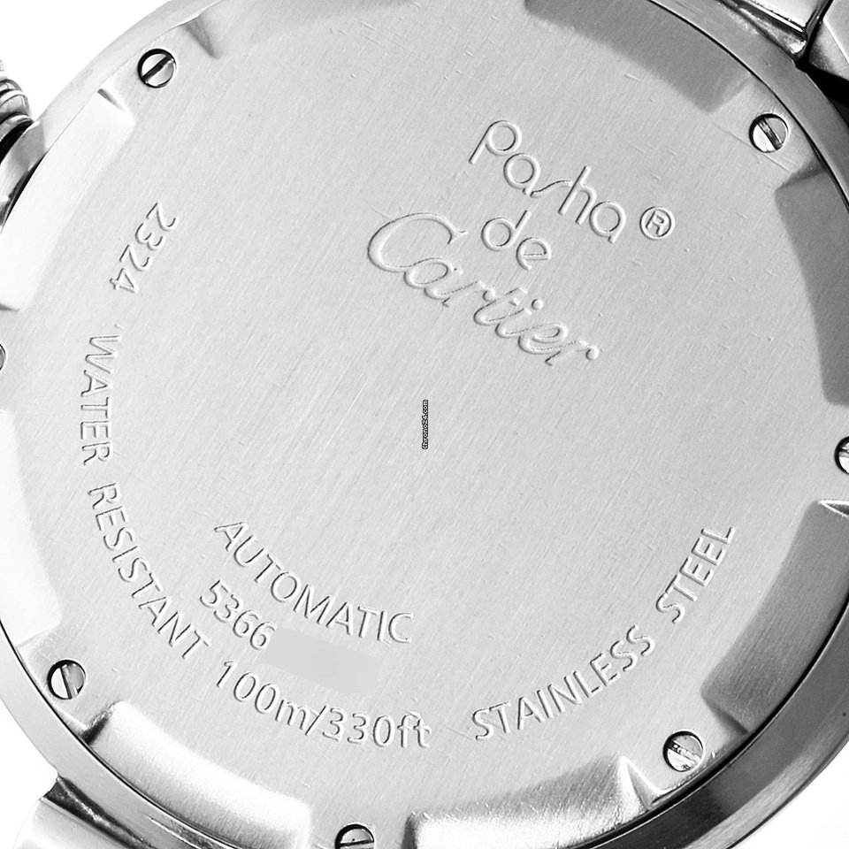 IMG_9081 Cartier Pasha C Mens watch Unisex Automatic Steel W31074M7 Replica 7