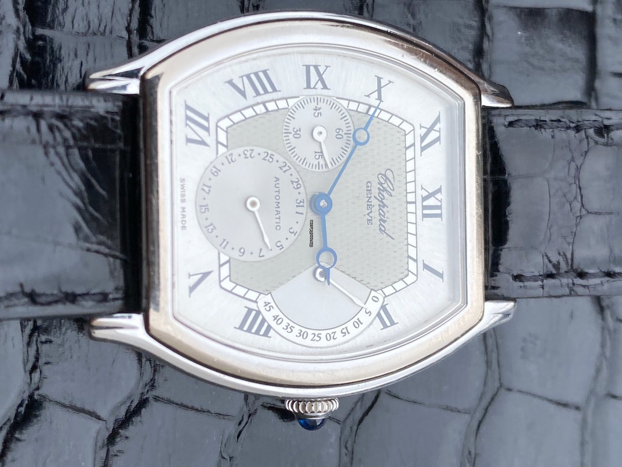 IMG_9081 Chopard Classic Mens watch Unisex Automatic White gold 16 2248 Replica 7