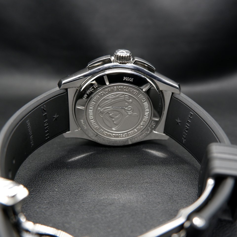 IMG_9081 Zenith El Primero Stratos Flyback Mens watch Unisex Automatic Steel 03.2066.405 69.R515 Replica 7