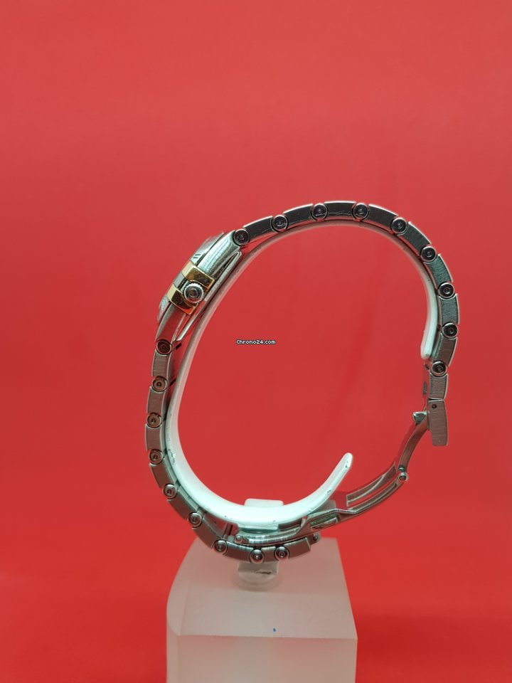 IMG_9081 Omega Constellation Quartz Womens watch Quartz Gold Steel 123.20.24.60.55.006 Replica 7