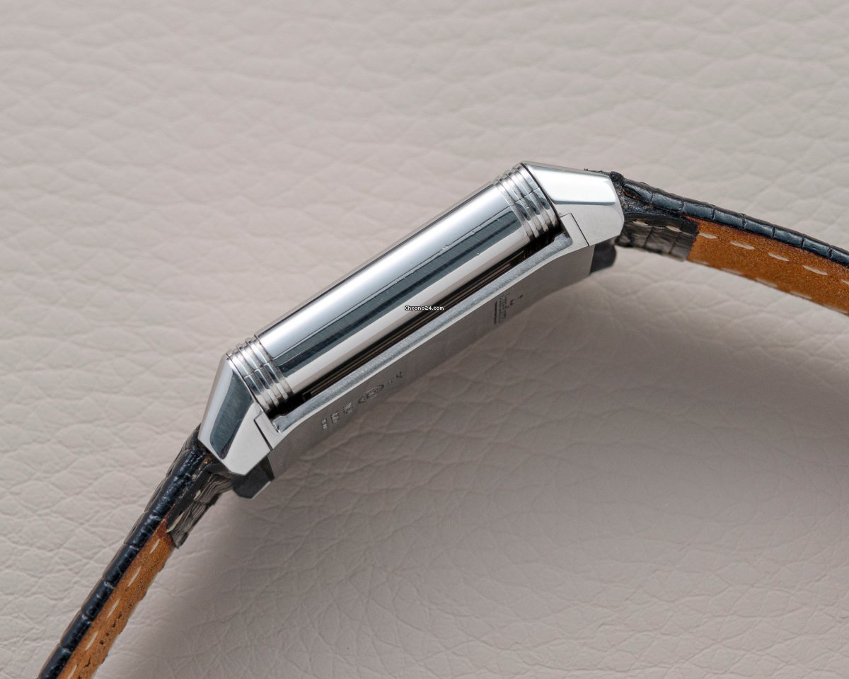 IMG_9081 Jaeger-LeCoultre Reverso Womens watch Quartz Steel 200.8.47 Replica 7