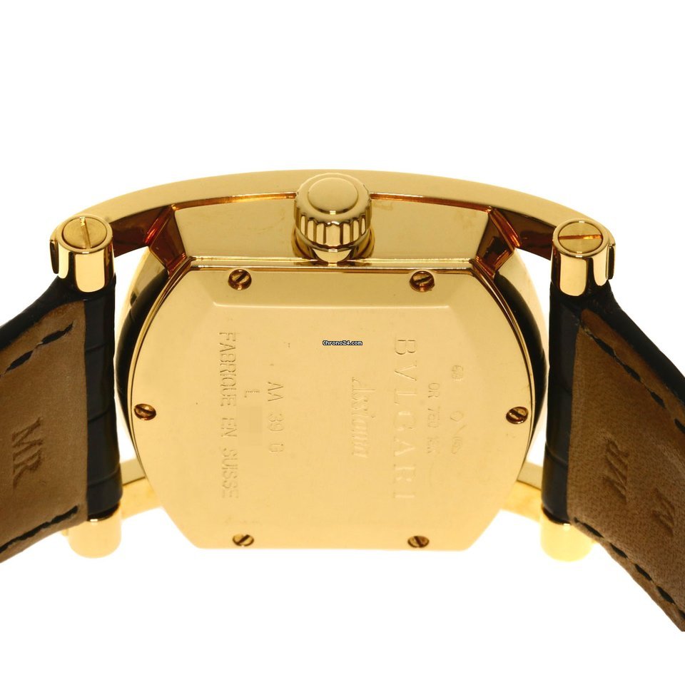 Bulgari Assioma Womens watch Quartz Yellow gold AA39G Replica 7