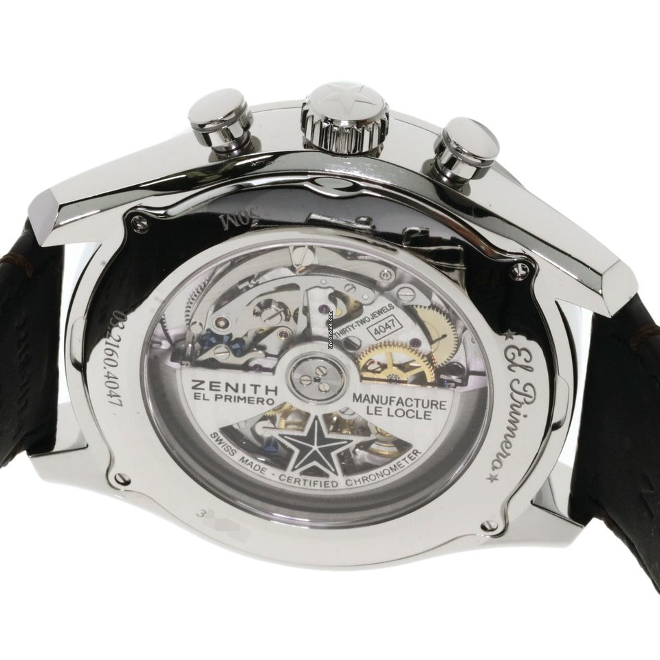 IMG_9081 Zenith El Primero Mens watch Unisex Automatic Steel 03.2160.4047 Replica 7
